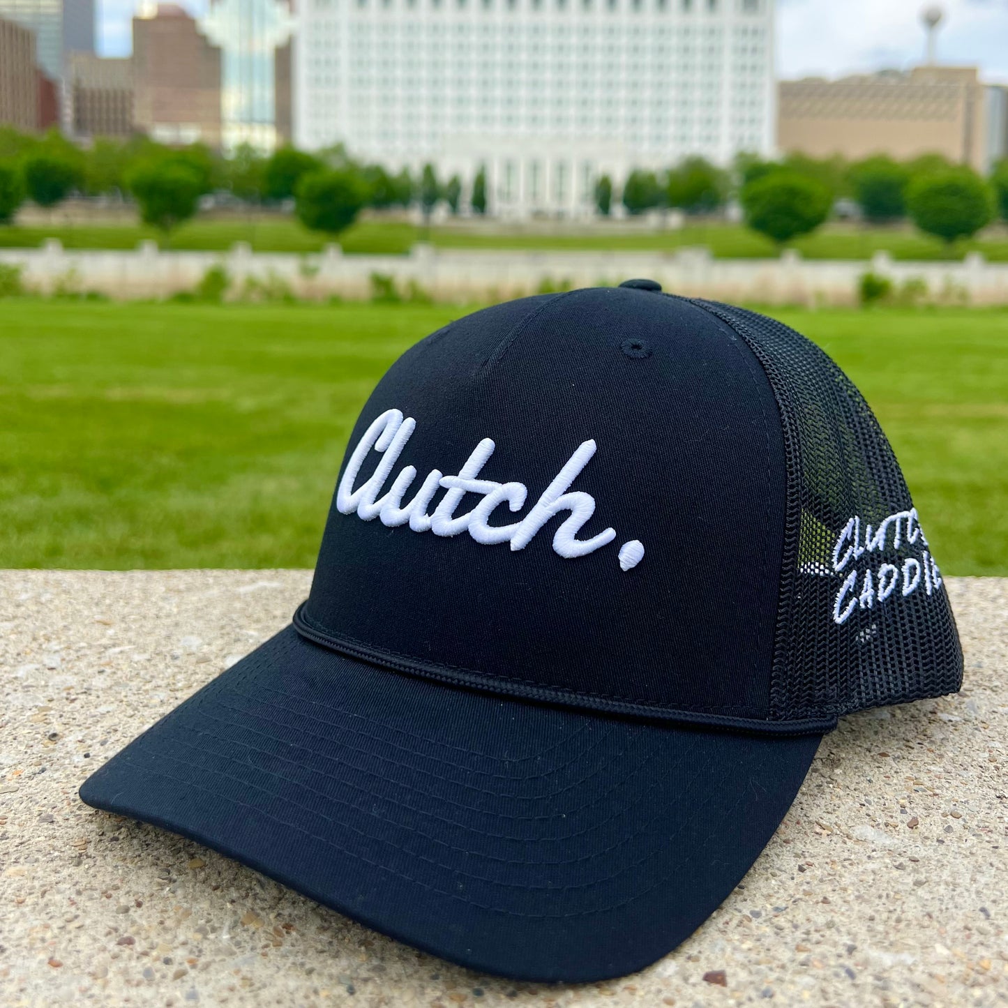 Black Trucker Hat