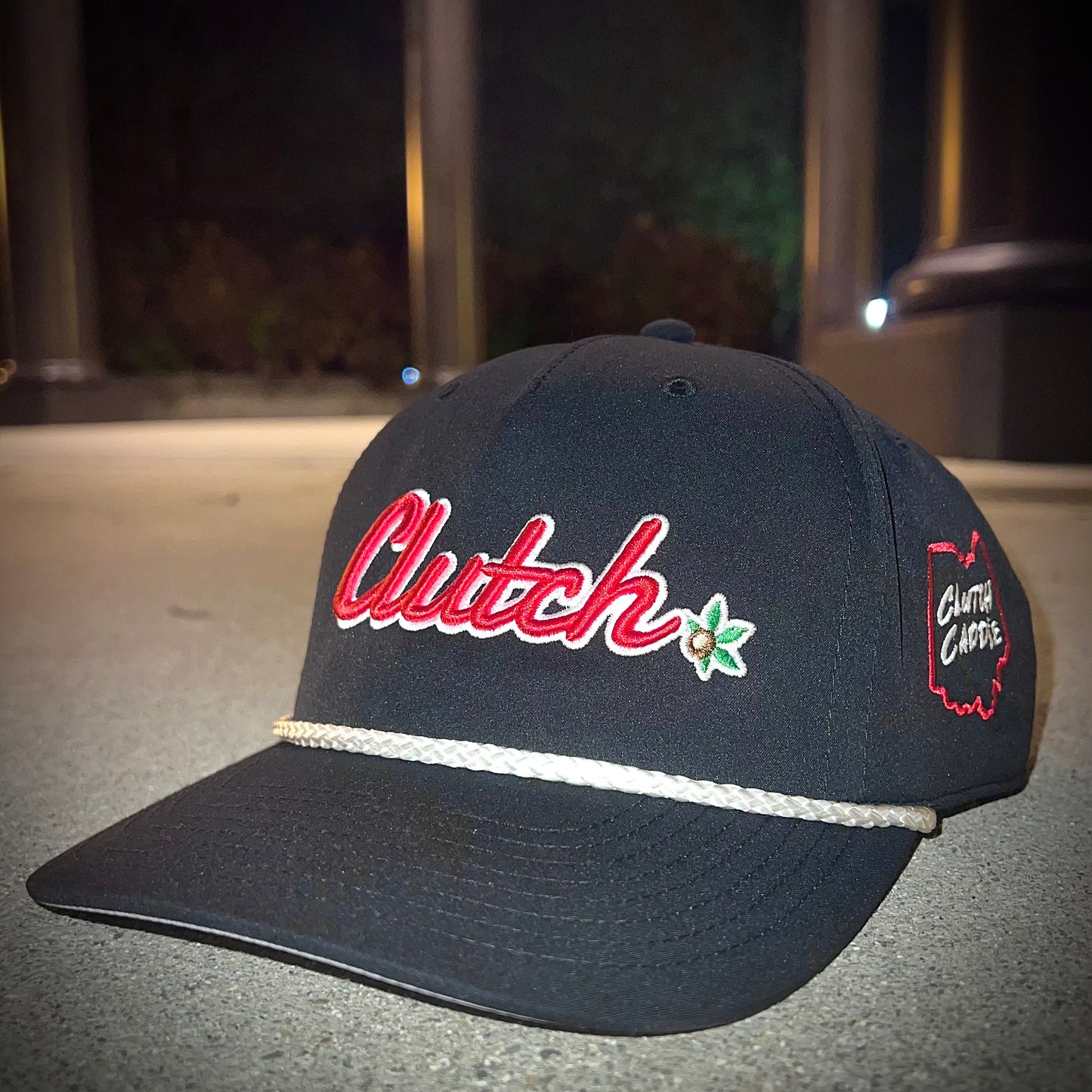 Ohio Hometown Series Rope Hat - Black/Red/White